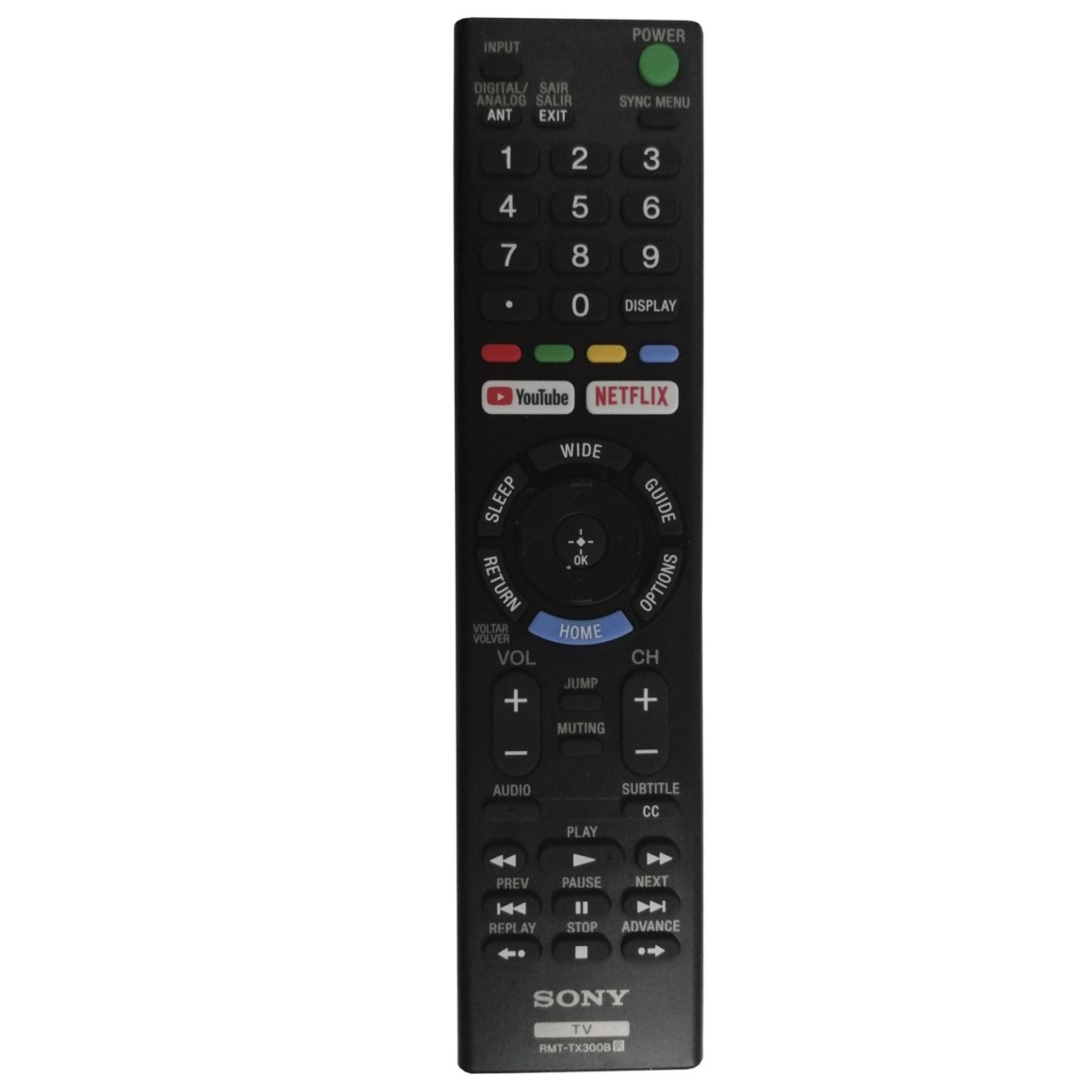 Controle Remoto Tv Sony Smart Rmt Tx Br Original